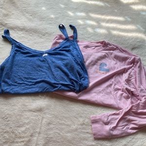 RVCA + O’NEILL TANK TOP AND LONG SLEEVE